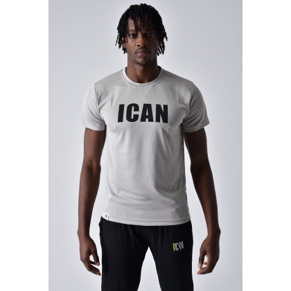 ICAN DRAY FIT T-SHIRT تيشيرت شبابي دراي فيت لون سكني