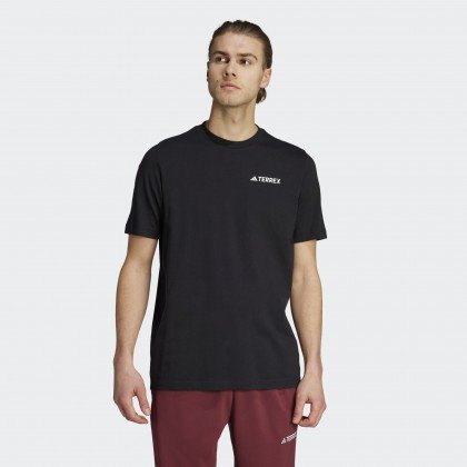 تيشيرت اديداس تيركس جرافيك للرجال لون أسود- adidas Mens' Terrex Graphic United By Unitedsn T-shirt - Black